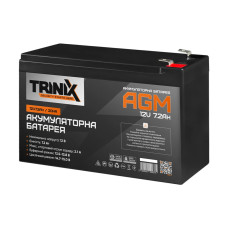 Акумулятор 12V 7.2Ah Trinix