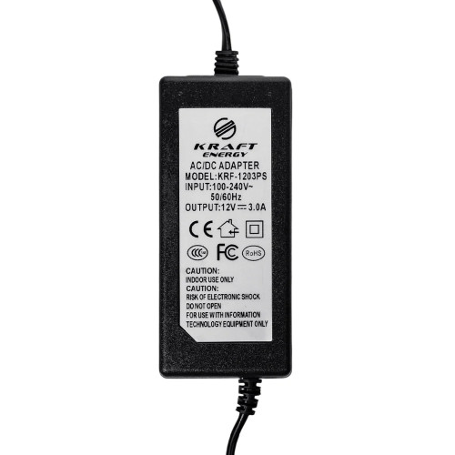 Блок живлення KRF-1203PS Kraft 12В 3А імпульсний