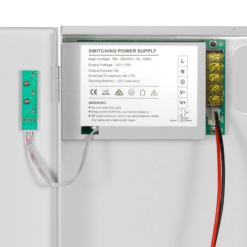 Блок безперебійного живлення 12В 5А імпульсний PSU-1205LED