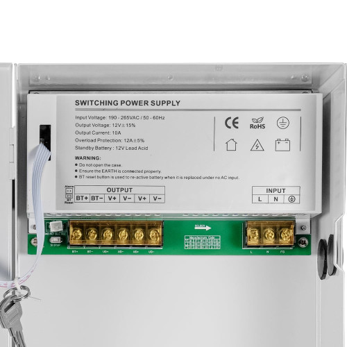 Блок безперебійного живлення 12В 10А імпульсний PSU-1210LED