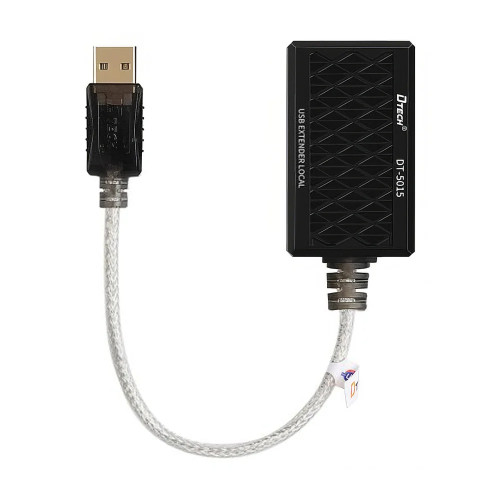 Подовжувач USB 2.0 по крученій парі 60m Dtech DT-5015