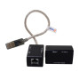 Подовжувач USB 2.0 по крученій парі 60m Dtech DT-5015