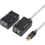 Подовжувач USB 2.0 по крученій парі 60m Dtech DT-5015