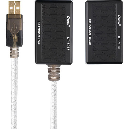 Подовжувач USB 2.0 по крученій парі 60m Dtech DT-5015