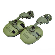 Кріплення на шолом для навушників Walker`s Razor. Олива
